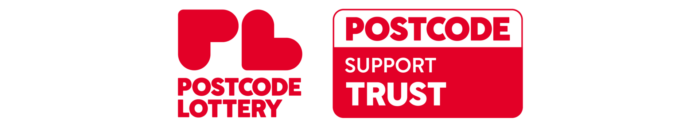 New Postcode Lottery and Support Trust dual logo