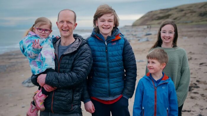 Paul and his family
