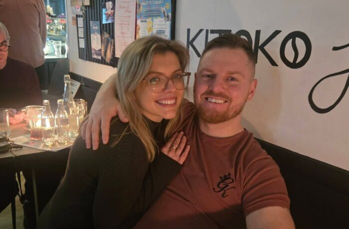 Shannon with her husband Daniel
